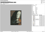 Spirited Away Embroidery File 4 size