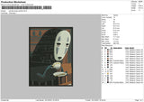 Spirited Away Embroidery File 4 size
