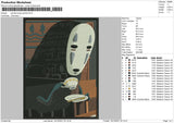Spirited Away Embroidery File 4 size