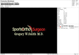 Sport Text 02 Embroidery File 6 sizes