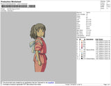 Spirited Away V2 Embroidery File 4 size