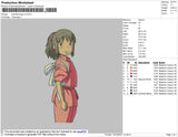 Spirited Away V2 Embroidery File 4 size