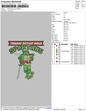 Spartans Embroidery File 4 size