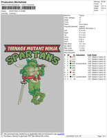 Spartans Embroidery File 4 size