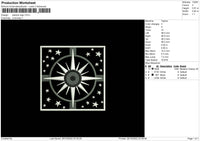 Starbox Logo Embroidery File 6 sizes