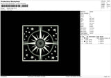 Starbox Logo Embroidery File 6 sizes