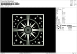 Starbox Logo Embroidery File 6 sizes