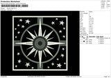 Starbox Logo Embroidery File 6 sizes