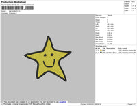 Starsmile Inhale Exhale Embroidery File 3 size 3 File