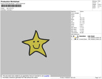 Starsmile Inhale Exhale Embroidery File 3 size 3 File