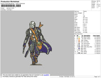 Starwars Embroidery File 4 size