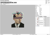 Stephan Bandera Embroidery File 4 sizes