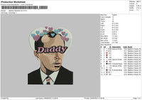 Stephan Bandera Embroidery File 4 sizes