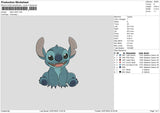 Stitch0207 Embroidery File 6 sizes