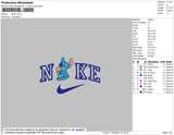 Nike Stitch Embroidery File 7 size