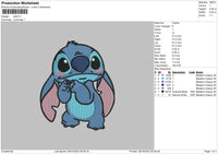 Stitch 006 Embroidery File 6 sizes