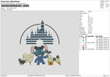 Stitch Land Embroidery File 6 sizes