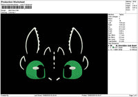 Stitch Face 1506 Embroidery File 6 sizes