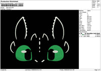Stitch Face 1506 Embroidery File 6 sizes