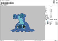 Stitch Jump Embroidery File 6 sizes