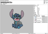 Stitch Kufieh Embroidery File 6 sizes