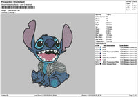 Stitch Kufieh Embroidery File 6 sizes
