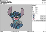 Stitch Kufieh Embroidery File 6 sizes
