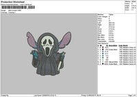 Stitchscream 3108 Embroidery File 6 sizes