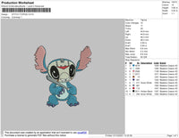 Stitch Toping Embroidery File 4 size