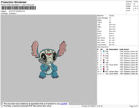 Stitch Toping Embroidery File 4 size