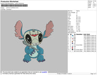 Stitch Toping Embroidery File 4 size