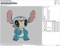 Stitch Toping Embroidery File 4 size