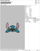 Stitch V4 Embroidery File 4 size