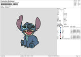 Stitch V5 Embroidery File 6 sizes