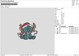 Stitch Xmas Embroidery File 6 sizes