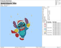 Stitch Xmas Embroidery FIle 4 size