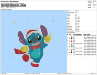 Stitch Xmas Embroidery FIle 4 size