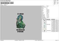 ST Jevelin Embroidery File 4 size