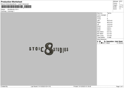 Studio8 Embroidery 2 Files