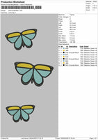 Stold Butterflies Embroidery File