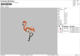 Stork Embroidery File 5 sizes