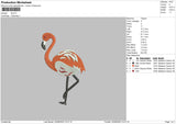 Stork Embroidery File 5 sizes