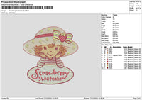 Strawberry1712 Emrbroidery File 6 sizes