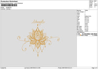 Strenghttext Embroidery File 6 sizes