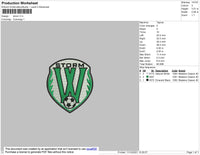 Storm Embroidery File 4 size