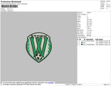 Storm Embroidery File 4 size