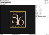 Studio 516 Embroidery File 4 size