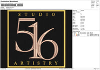 Studio 516 Embroidery File 4 size