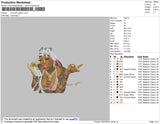 Summer Walker Embroidery File 4 size
