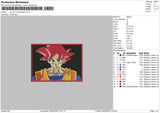Sun Go Ku Rectangle V2 Embroidery File 4 size